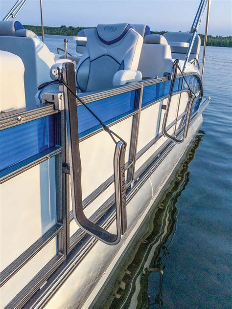 pontoon side rails